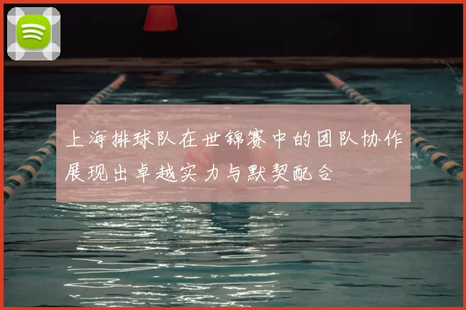上海排球队在世锦赛中的团队协作展现出卓越实力与默契配合
