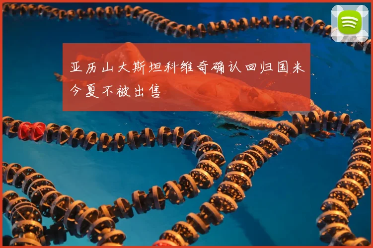 亚历山大斯坦科维奇确认回归国米今夏不被出售